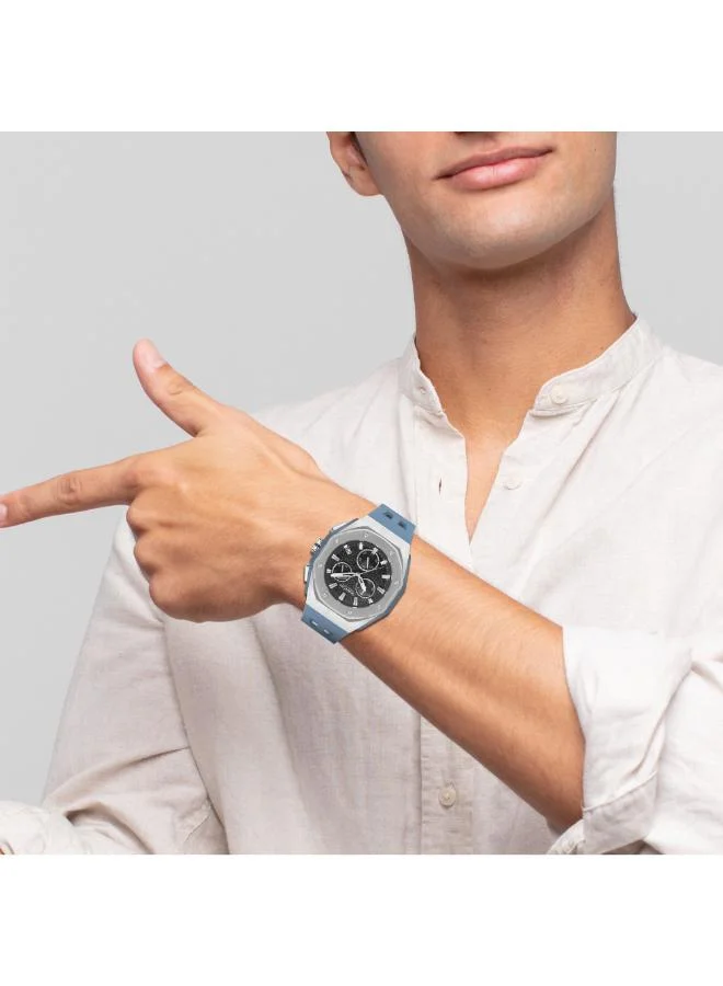 Quantum  Men's Silicone Analog Watch HNG1170.360 - 46 mm for Men | Best Price UAE